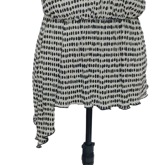 NWT ZARA Polka dot elastic waist asymmetrical hem camisole - Picture 4 of 15